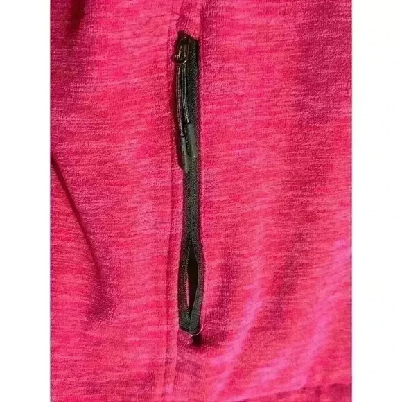 NEW BALANCE Jacket Women's Size 1X Fleece Pink Full Zip Pockets Soft Shell - Picture 10 of 11